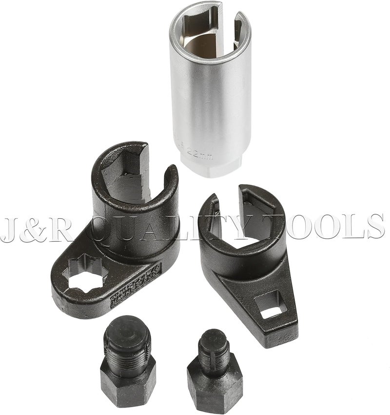 vector tools 5Pc Set Oxygen Sensor Socket Wrench and Thread Chaser Set - Image 2